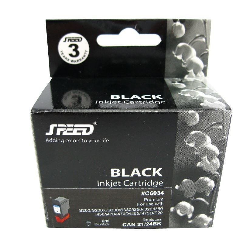 Cartus compatibil BCI 24 Black pentru Canon - imagine 3